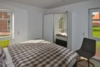  Grachtenblick Greetsiel/Krummhörn - Schlafzimmer