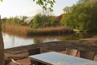  Huus an't Gracht Greetsiel/Krummhörn - Gartenblick