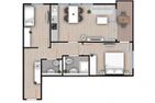 Strandglück Haus A Strandglück Appartement 7A Scharbeutz - Grundriss