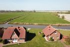  Wiesenblick Fenja Greetsiel/Krummhörn - Vogelperspektive
