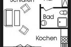 Haus Parkblick Parkblick Appartement 11 Scharbeutz - Grundriss