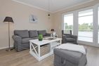 Strandglück Haus C Strandglück Buhne 11 Appartement 11C Scharbeutz - Wohnzimmer