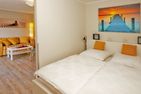 Feriendomizil Strandblick Feriendomizil Strandblick Appartement 2 MeerSonne Haffkrug - Schlafzimmer
