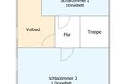  Meets Hüs Nieblum - Obergeschoss. Dachschrägen sind kein Bestandteil der Grundrisszeichnung.
