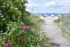  Gästehaus Windrose Pelzerhaken - Strand