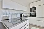 Haus Wolburgstraße 1 Haus Wolburgstraße 1a Penthouse Haifisch Appartement 5 Timmendorfer Strand - Küche / Küchenzeile