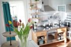  Ferienwohnung Stadthuuske boven Ostfriesland - Küche / Küchenzeile