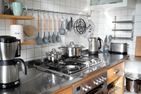  Ferienwohnung Stadthuuske boven Ostfriesland - Küche / Küchenzeile