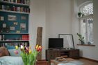  Ferienwohnung Stadthuuske boven Ostfriesland - Wohnzimmer
