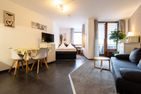 Ferienwohnpark Immenstaad am Bodensee Ein-Zimmer-Apartment 55/24 Bodensee - Living room
