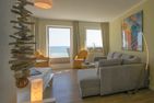 Feriendomizil Strandblick Feriendomizil Strandblick Appartement 1 MeerBlick Haffkrug - Wohnzimmer