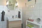Feriendomizil Strandblick Feriendomizil Strandblick Appartement 1 MeerBlick Haffkrug - Badezimmer
