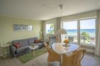 Feriendomizil Strandblick Feriendomizil Strandblick Appartement 1 MeerBlick Haffkrug - Wohnzimmer
