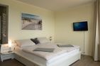 Feriendomizil Strandblick Feriendomizil Strandblick Appartement 1 MeerBlick Haffkrug - Schlafzimmer