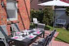  Grachtenkate Greetsiel/Krummhörn - Terrasse