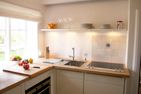 Weidemannhaus Wohnung 1 "Kapitänswohnung" Keitum - Küche / Küchenzeile