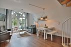 Maison Baltique Niendorf Haus 2 Ferienwohnung "Sonnendeck" Niendorf / Ostsee - Wohnzimmer