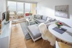  Meeresbrandung seaside Kaiserstraße, Nordstrand - Wohnzimmer