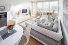  Meeresbrandung seaside Kaiserstraße, Nordstrand - Wohnzimmer