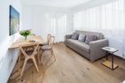  Friesenhuus Whg.4 Innenstadt Kurplatz - Wohnzimmer