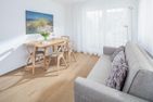  Friesenhuus Whg.4 Innenstadt Kurplatz - Wohnzimmer