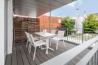  Friesenhuus Whg.4 Innenstadt Kurplatz - Balkon