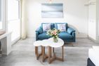 Dünenrose Whg. 12 Kaiserstraße, Nordstrand - Wohnzimmer
