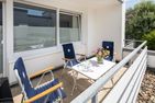 Dünenrose Whg. 12 Kaiserstraße, Nordstrand - Balkon