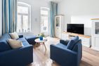  FriesenLiebeNEY Innenstadt Kurplatz - Wohnzimmer