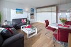 Dünenrose Whg. 11 Kaiserstraße, Nordstrand - Wohnzimmer