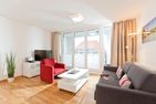  Jann-BergHaus - Fewo.06 Innenstadt Kurplatz - Wohnzimmer