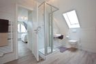 Haus Inselzauber Brombeere Fischerhafen - Badezimmer
