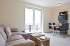 Haus Inselzauber Strandflieder Fischerhafen - Wohnzimmer