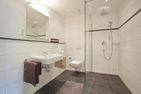 Haus Inselzauber Dünenveilchen Fischerhafen - Badezimmer