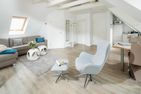  Villa Parkblick Kurpark - Wohnzimmer