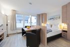Petrina Whg.4 Innenstadt Kurplatz - Wohnzimmer