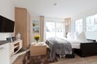 Petrina Whg.3 Innenstadt Kurplatz - Bett