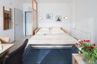  Regina Maris, Whg.6 Weststrand - Bett