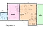  Regina Maris, Whg.6 Weststrand - Grundriss