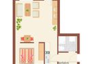  Barke 11 Weststrand - Grundriss