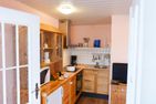 Hüs Sanskiin Ferienwohnung *Brombelbei* Süddorf auf Amrum - Küche in der Ferienwohnun Brombelbei in Süddorf auf Amrum