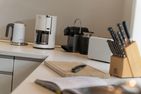  Kapitänshaus West Oldsum - Neben einer Filterkaffeemaschine...