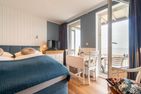  Nordland Appartements Wohnung Langeland Wyk auf Föhr - ...hier hören Sie das Meeresrauschen bei offenem Fenster.