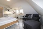  Hüs Auert Tharep Wohnung 3 Hafennähe/Ostseite - Schlafzimmer