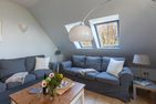 Strandhaus Wustrow Strandhaus Wustrow - Wohnung 2 Ostseebad Wustrow - Wohnzimmer