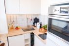 Haus Pesel Ferienwohnung *Reethuk* Norddorf auf Amrum - Küche in der Ferienwohnung Reethuk in Norddorf auf Amrum