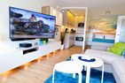 Strandhochhaus SHB3 Cuxhaven Sahlenburg - Wohnzimmer