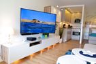 Strandhochhaus SHB3 Cuxhaven Sahlenburg - Wohnzimmer