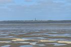  Stüürmanns Huus Norden/Norddeich - Niedrigwasser im Wattenmeer zwischen Hilgenriedersiel und Norderney.