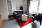 Haus Seeluft Ferienwohnung 5 (SL05) Duhnen - Fewo 5 Haus Seeluft Duhnen - Wohnraum mit Meerblick